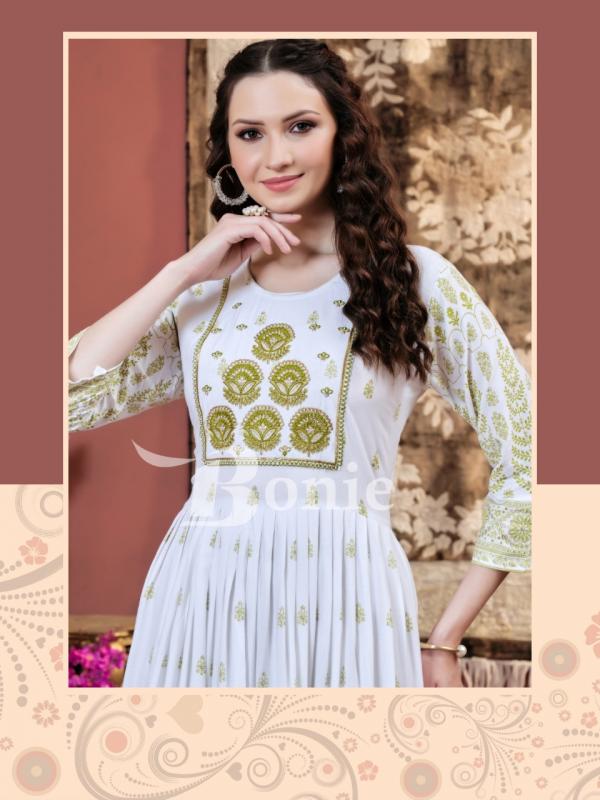 Bonie Laila Rayon Designer Exclusive Kurti Collection